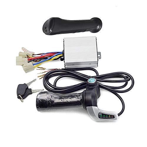 SANAZO- 24V Led Power Display Throttle Grips Key Switch & 250W 350W 500W