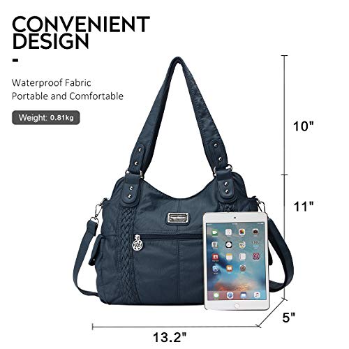 Image of Angel Barcelo Purses for Women Soft PU Leather Shoulder Bag Crossbody Purse and Handbags