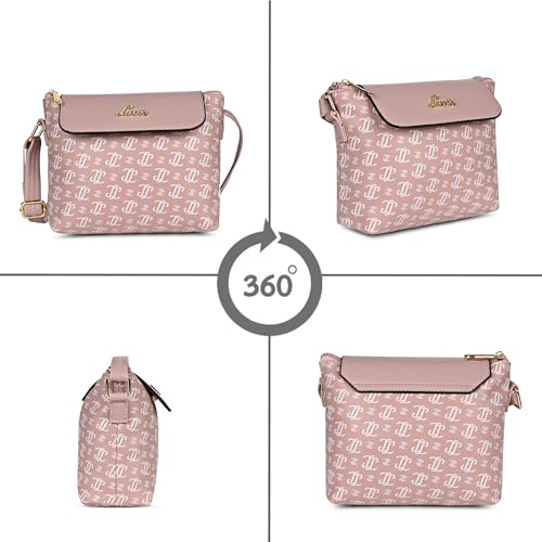 Image of Lavie Women's Mono LL Rio Flap Crossbody Sling Bag | Ladies Purse Handbag | Gift for Women