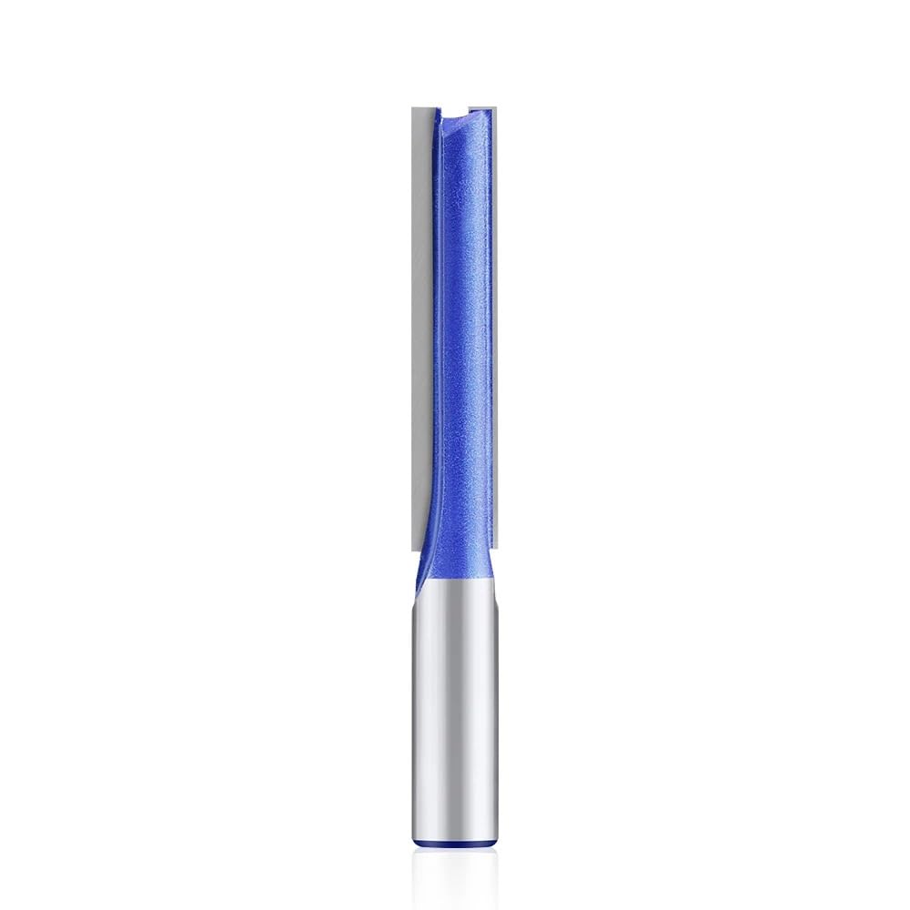Brocas de enrutador rectas de calidad profesional con vástago de 1/3" y 1/2" y 12,7 mm(12mm shank 3Pcs)