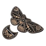 Ya en mundofriki.es: Cabilock 2 Piezas Base de Cartas de Tarot de Madera Diseño de Ala y Luna Soporte para Lectura de Tarot el Altar