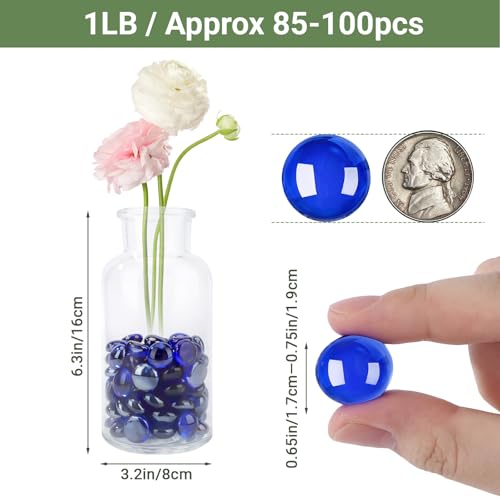 Perles en verre pour stabiliser les fleurs et décorer les vases - 3