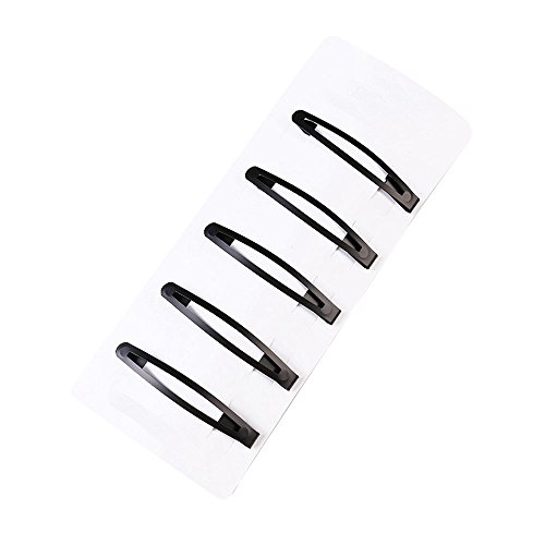 AKAAYUKO 5PCS Metal BB Hair Clip Barrettes for Girls Women 6CM-WD