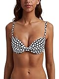 ESPRIT Damen Crosby Beach Padded Bra Bikinioberteil, Schwarz, 40B