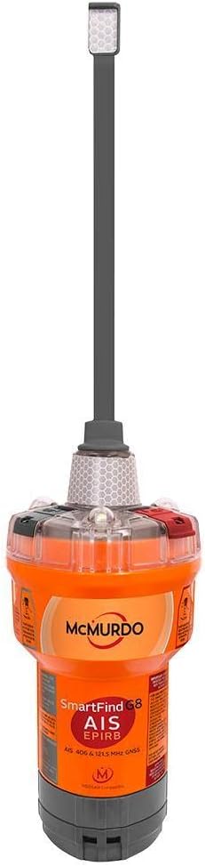 McMurdo 23-001-001A Smartfind EPIRB with GPS, AIS, and Homing Beacon