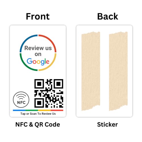 Review NFC Card with sticker | Instant Reviews | Lifetime Free by tinydabba - 3