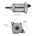 Starter Motor Compatible with ARROWHEAD SMU0418, 31200-HP5-601,Car Standard Replacement Accessory Motor 410-54135,SM1831200-HR0-F01