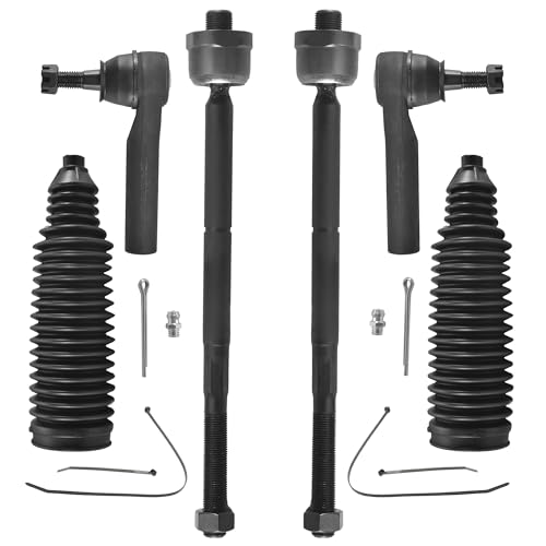 ASTAPRO - Front 6pc Tie Rod Ends for Chevy GMC