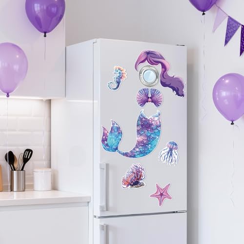 Imanes Decorativos de Sirena para Puerta y Refrigerador miniatura 4
