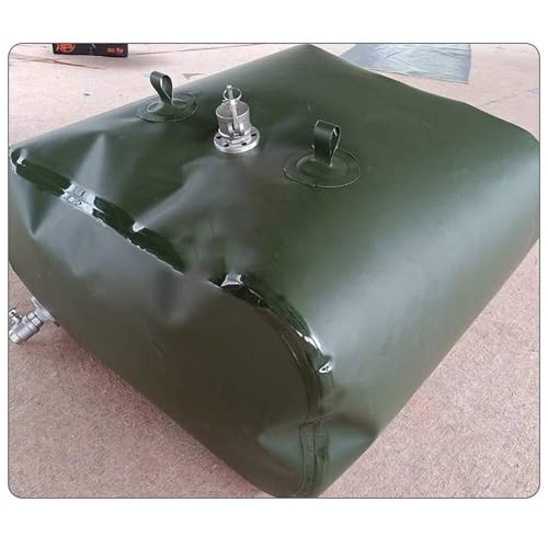 Récupérateur d'eau de pluie pliable grand volume avec robinet extérieur