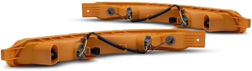 Miniatura 6 de KarParts360 Para Chevy Aveo Hatchback señal de estacionamientoluz de marcador lateral 2004 05 06 07 08 par lado conductor y pasajero GM2520190,