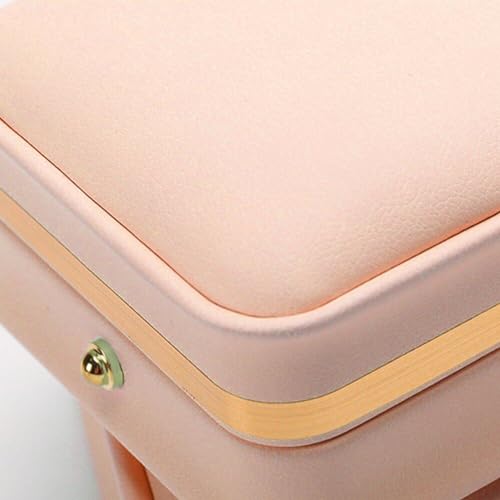 Boîtes pour bijoux, boucles d'oreilles et bagues : pack de coffrets cadeaux en PU - 4