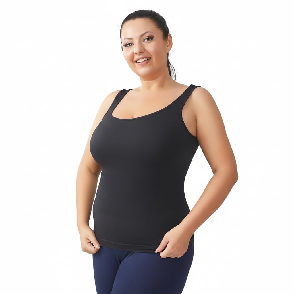 shaperx Women’s Stretch Tank Top – Soft, Flexible & All-Day Comfort Fit-picture-34