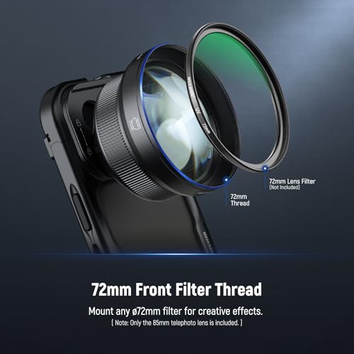 NEEWER HD 85MM Telephoto Phone Lens Only for 17mm Thread