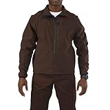 5.11 Men's Valiant Soft-Shell Jacket, Brown, X-Small