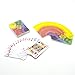 AIMOFAMAG Thin Fanning Manipulation 4 Way Changing Colour Fan Cards Deck Stage Magic Trick