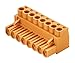 WEIDMULLER 1943930000 Pluggable Terminal Block, 5.08 mm, 14 Positions, 26 AWG, 12 AWG, 4 mm?, Screw