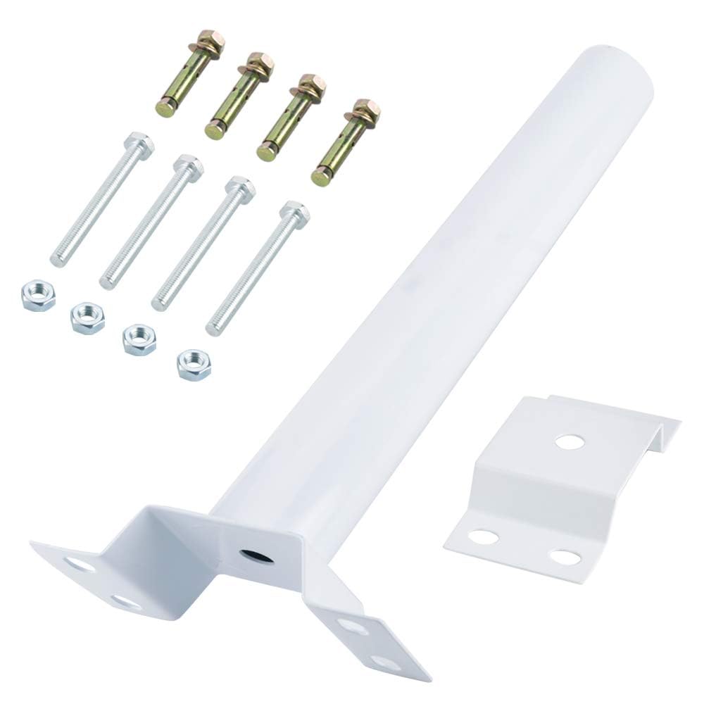 Aarmee Solar Galvanized hot Dip 48cm Solar Street Light Mounting Pipe Arm Bracket for Pole, Wall with Nuts Bolts (48cm) (B09PG4D7S9) Amazon Price History, Amazon Price Tracker