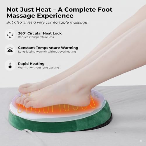 Image of Durafit91 Electric Foot Massager for Pain Relief, Feet Massager with Hand Simulation Massage, Air Compression, Shiatsu, Deep Kneading, Blood Circulation, Relaxation & Stress Relief, Portable Massager
