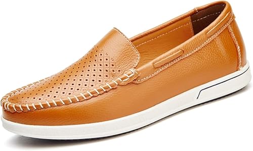 Men's Flat Penny Loafers Soft Walking Shoes