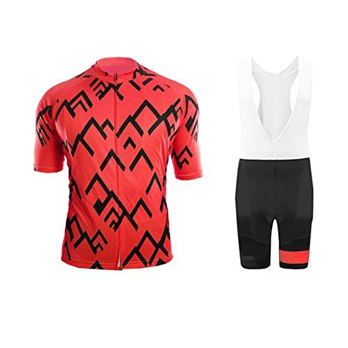 Vêtement vélo route homme pour les longues sorties d'été avec short rembourré gel 20D