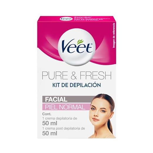Creme Depilatório Veet Kit Depilação Facial - 2x 50ml