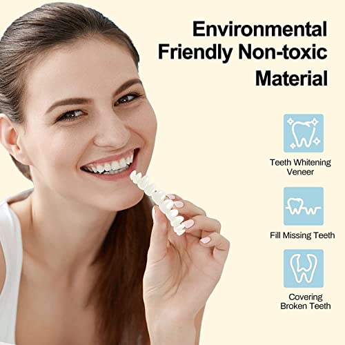 Tooth Repair Kit，Temporary Natural Shade Fake Teeth For Filling The Gap, Moldable Fake Teeth And Thermal Beads Replacement Kit Replace The Missing Or Broken Tooth-6Pcs（D-3) #TOP1