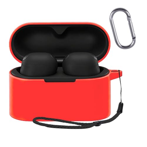 For �\�j�[(SONY) WF-1000XM6 �p �P�[�X �S�ʕی�J�o�[ �V���R���P�[�X �yHUKWIMO�z �J���r�i�t�� �h�� �ϏՌ� �h�o �����[�d�\ �S�ʕی� �L�Y�h�~ WF-1000XM6 �Ή��C���C���[�w�b�h�z���p�w�b�h�z���P�[�X [���b�h