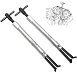 ZKTOOL 2PC EN-48313-1 Timing Chain Retainer Tool Set for 3.6L GM Cadillac, Buick, Saturn, Pontiac, Chevrolet, Chevy Camaro,Impala,Canyon,Colorado,Equinox,Lacrosse,Terrain,Acadia,Enclave,Traverse,CTS
