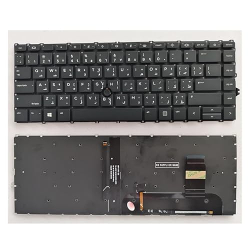 US/UK/RU/AR �m�[�g�p�\�R���̃L�[�{�[�h�AHP �ƌ݊����AElitebook �ƌ݊����A740 G7 740 G8 840 G7 840 G8 745 845 G7 G8�AZBOOK �ƌ݊����A14 G7/G8(AR Backlit)