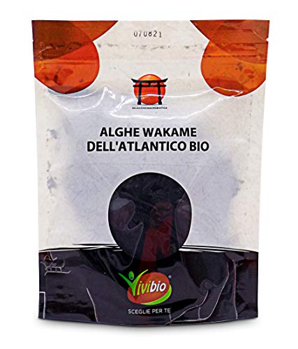 Vivibio Alghe Wakame del Atlántico - 30 gr - [Pack de 3]
