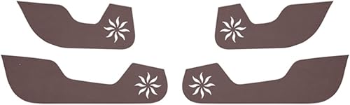 Calcomanías para puerta de automóvil para Nissan Kicks 2017-2023, calcomanías antipatadas, calcomanías para el cuidado de la puerta, antiarañazos