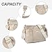 Gladdon Crossbody Bags for Women with Weaving Straps Small Shoulder Purse Trendy Handbags Light Grey
