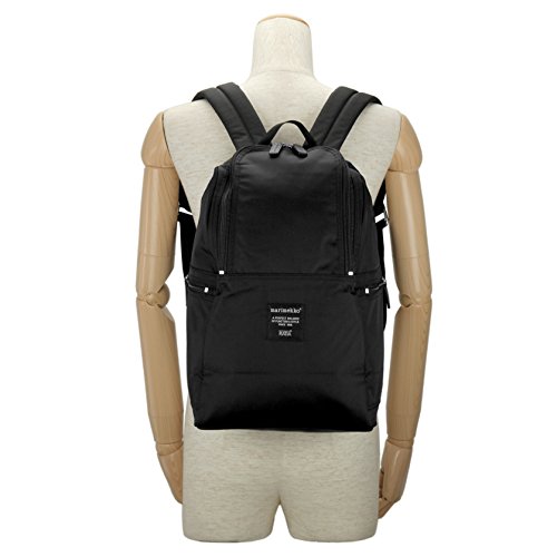 マリメッコ バッグ(リュック) 39972 ブラック METRO メトロ ナイロン バックパック レディース ブランド 並行輸入品