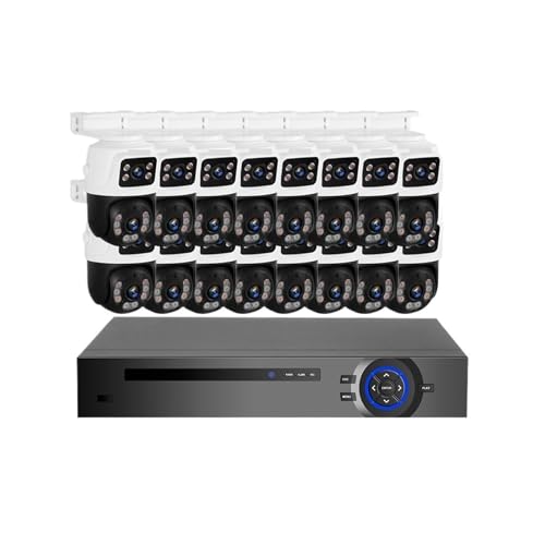 3K 6MP tHD 16CH POE NVR ĎJVXe fAY PTZ WIFI IP z[ZLeB rfI H.265 CCTV(4T,16CH and 16PCS 6MP)
