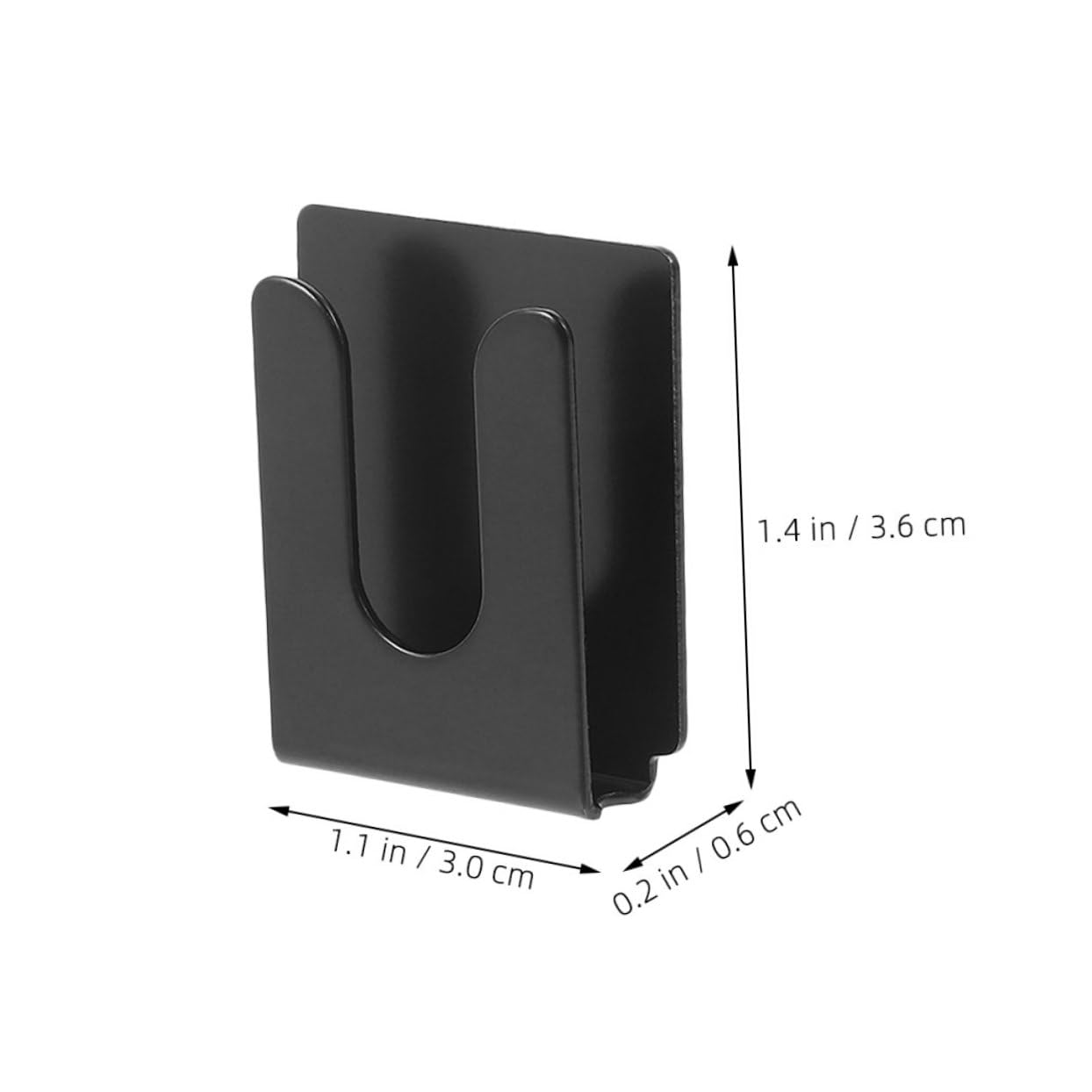 Abaodam 4pcs Microphone Hanger Clips Durable Metal Mic Mount for Car Home Enhanced Stability Secure Installation Quick Retrieval Compatibility