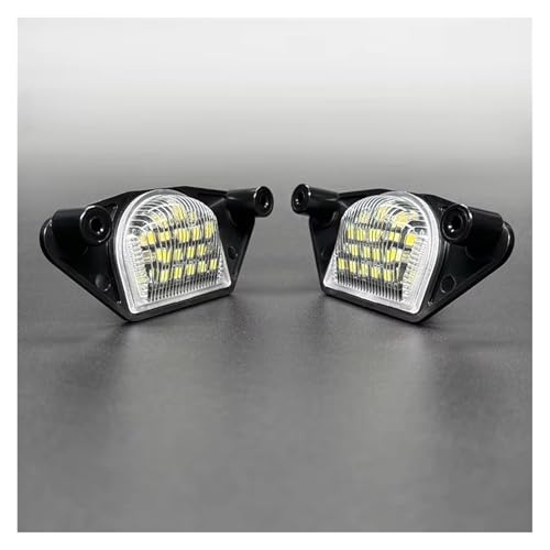 Luz LED matrícula Buick Skyhawk 1982-1989 iluminación trasera color blanco alta luminosidad 2