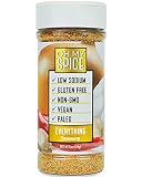 Everything Low Sodium Keto Seasoning by Oh My Spice | 0 Calories 0 Carbs 0 Sugar, Vegan Gluten Free