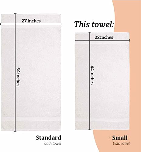 White Classic Wealuxe Grey Towels For Bathroom 6 Pack, Cotton Bath Towel Set For Hotel, Gym, Spa, Soft Extra Absorbent Quick Dry 22X44 Inch #TOP7