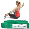 OPTP The Original Stretch Out Strap with Exercise Poster, USA Made Top Choice Stretch Out Straps for Physical Therapy, Yoga Stretching Strap or Knee Therapy Strap