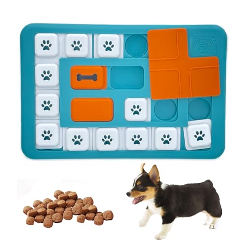 BaraRose 犬 知育玩具 ノーズワーク 犬 犬 おもちゃ 犬 猫用 知育玩具 ノーズワーク 犬 ノーズワークマット 犬 知育玩具 早食い防止 犬 知育玩具 音が鳴る 犬 ペット食器 ペット給餌 分離不安 ストレス解消 脳トレ 集中力向上 早食い防止 嗅覚訓練 運動不足 小/中/大型犬 (SL3 グリーン)