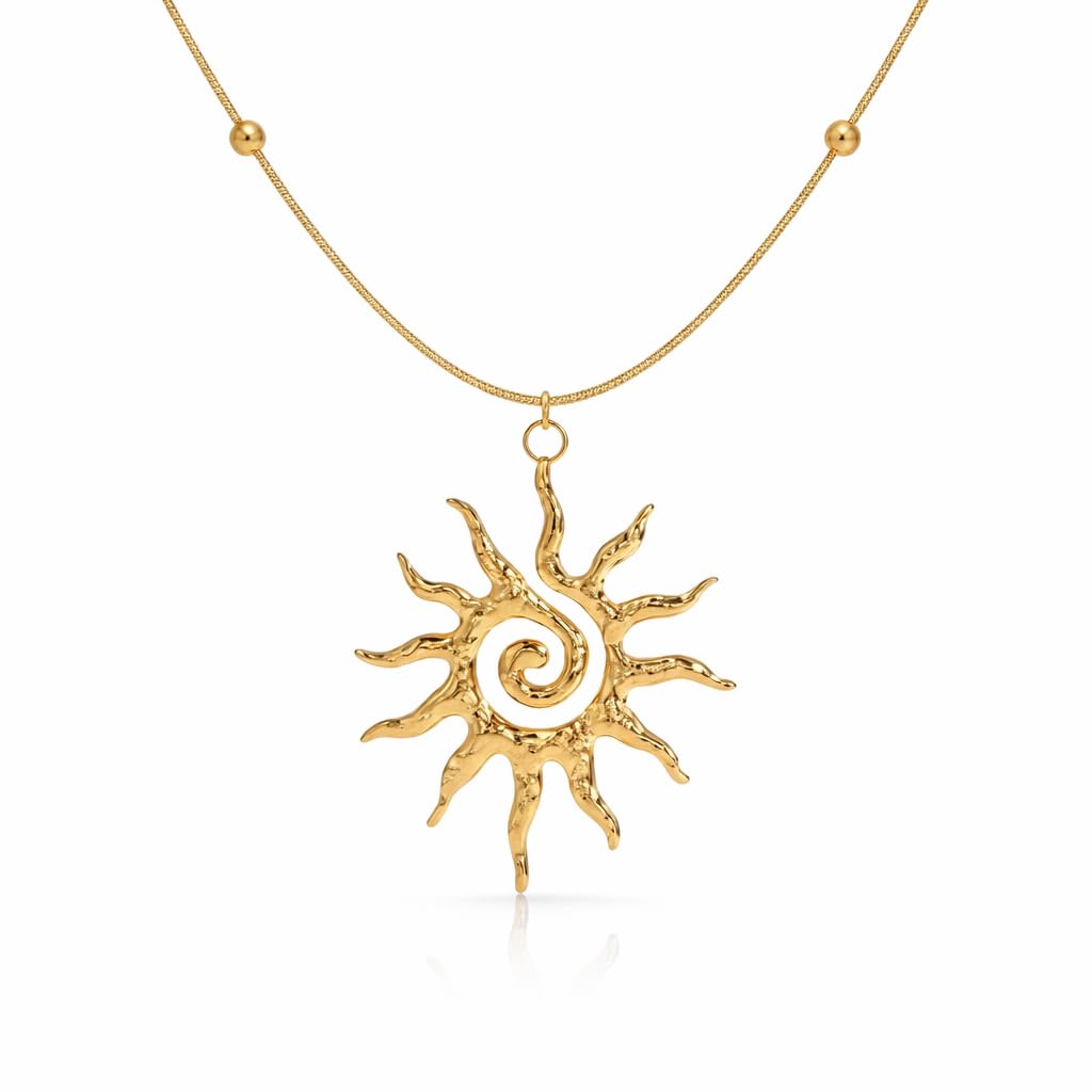 trenndiva Stylish Pendant Necklace with Chain Minimal Modern Geometric Designer Jewellery Trendy Statement Fashion Chain Necklace Daily Wear Accessory for Office Casual Party Travel Gifting & Festive Occasions-picture-48