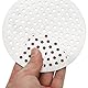 PATIKIL 4,7 Durchmesser 304 Edelstahl Lochblech, 0,16 Loch 19GA Expanded Metal Mesh Runde Scheibenplatte Bildschirm Dekorative Maschen für Belüftungsgitter Rauchen, Silberton