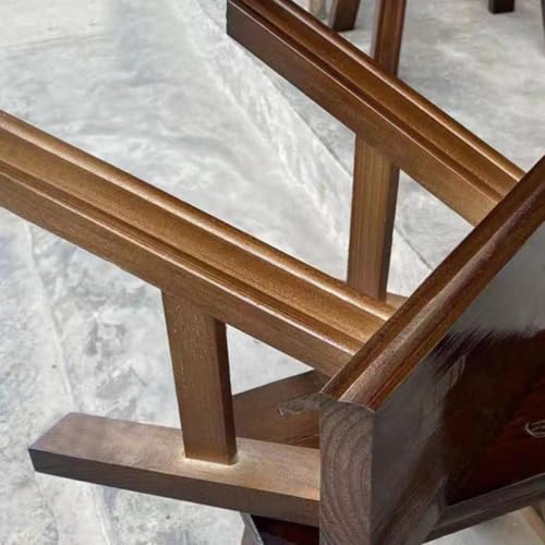 Marchepied bois portable et léger petit tabouret rustique 23 cm