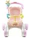 Fisher-Price Brilliant Basics Stroll-Along Walker, Pink