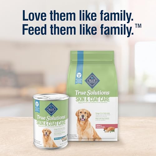 Blue Buffalo True Solutions Skin & Coat Care Wet Dog Food for Adult Dogs, Made with Natural Ingredients, Whitefish, 12.5-oz. Cans (12 Count) - image 9