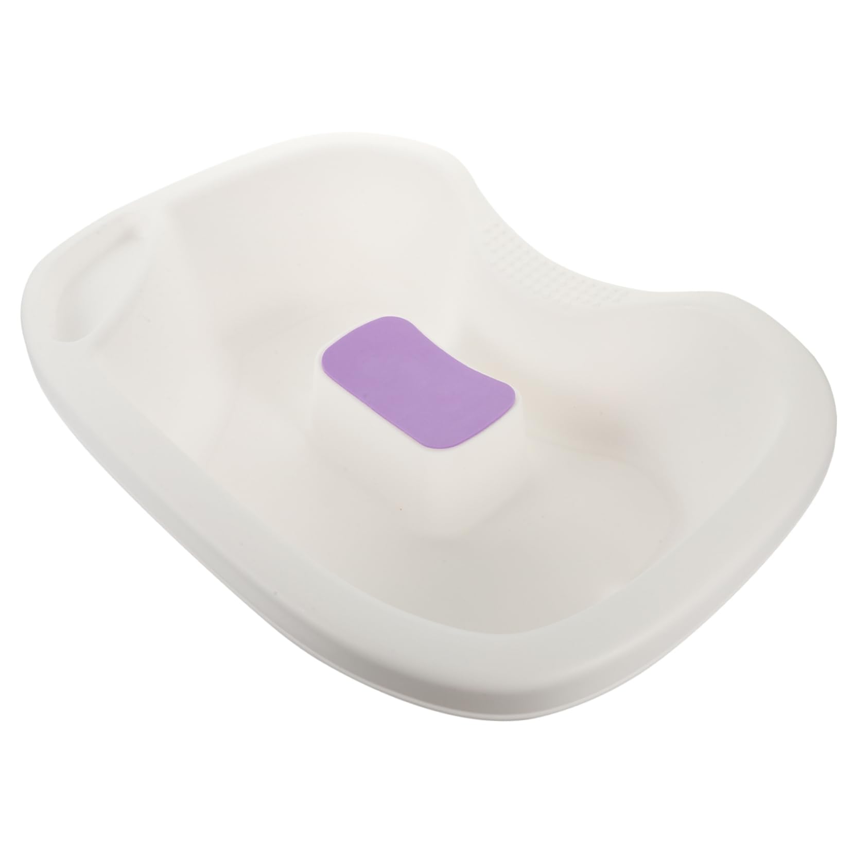 Lavatesta Bianco in Plastica Supporto Collo e Spalle | Lavaggio da Sdraiati, Design Ergonomico, Uso Domestico, Adatto a Ragazzo Ragazza e Gestanti