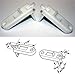 White Window Latch for Keller Tilt Windows - Set