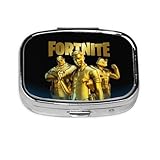 フォートナイト おしゃれかわいい薬ケース 持ち運びやすいくすりいれポーチ サプリメントコンパクトお薬ケース