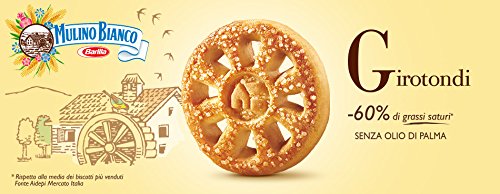 Mulino Bianco: "Girotondi" Shortbread With Grains Of Sugar Cane - 12.3 Oz (350G) Pack Of 2 [ Italian Import ] #TOP2